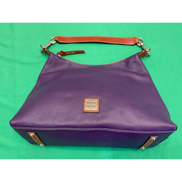 Dooney & Bourke Pebble Grain Leather Hobo Shoulder Bag. Product code J13545399 - Picture 4 of 11